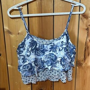Garage Paisley Crop top